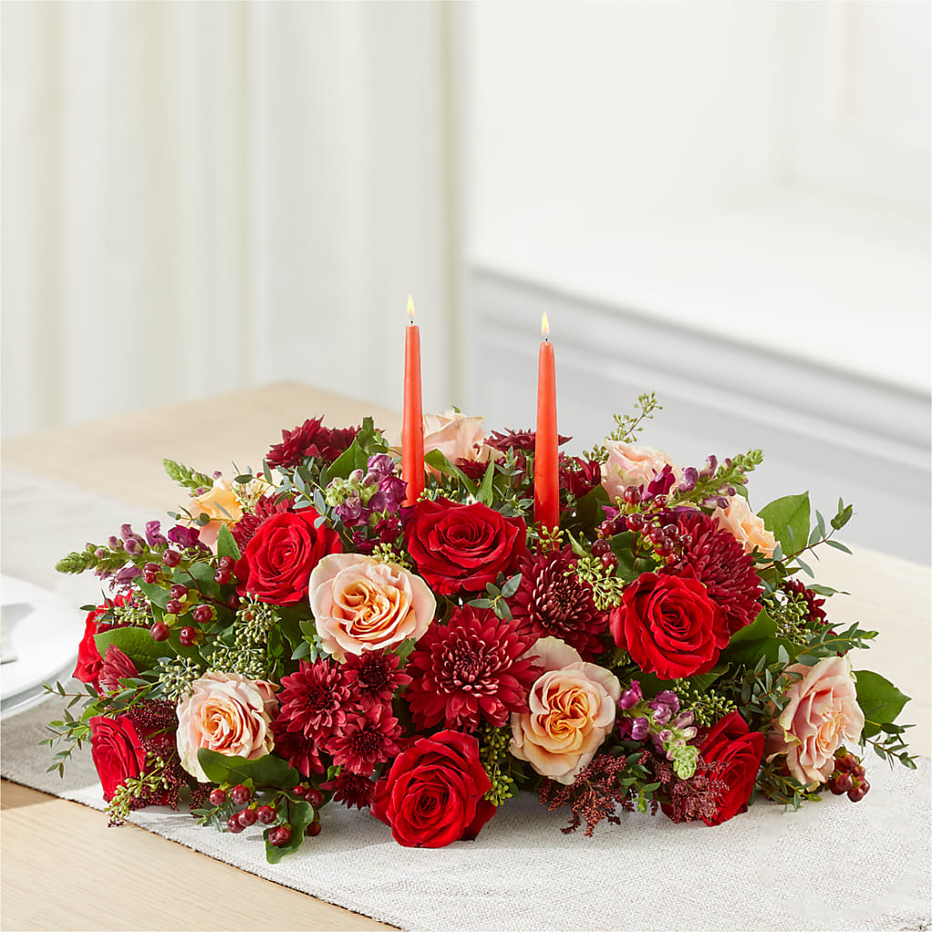 Most Thankful Centerpiece –  Blooming Flowers, Mobile AL