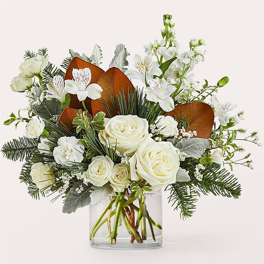 Fresh Snowfall Bouquet –  Blooming Flowers, Mobile AL