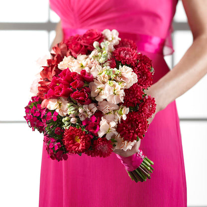 Pink Effervescence Bouquet –  Blooming Flowers, Mobile AL