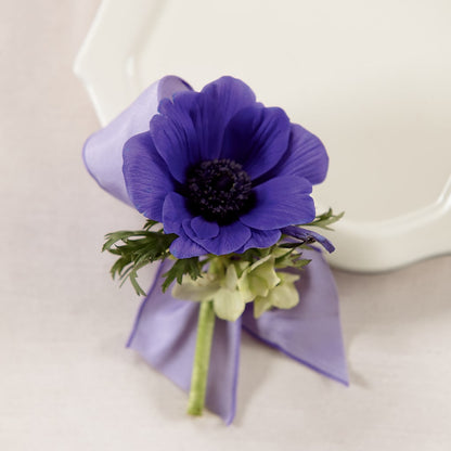 Purple Passion Boutonniere –  Blooming Flowers, Mobile AL