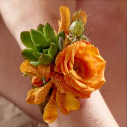 Irresistible Love Wrist Corsage –  Blooming Flowers, Mobile AL