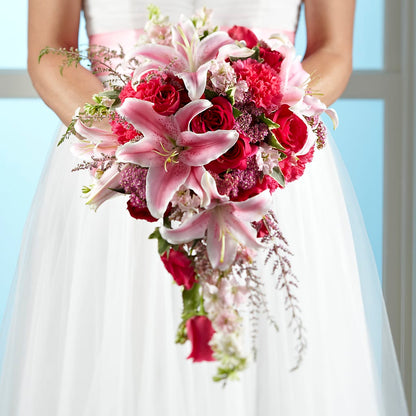 Lily & Rose Bouquet –  Blooming Flowers, Mobile AL