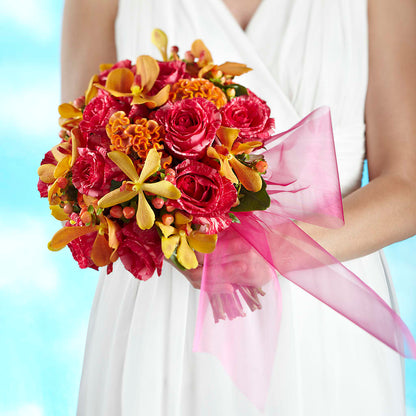 Brilliant Shades of Love Bouquet –  Blooming Flowers, Mobile AL
