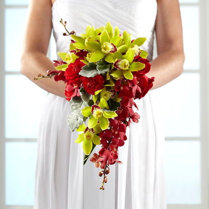 Elegant Orchid Bouquet –  Blooming Flowers, Mobile AL