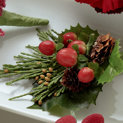 Red Berry Boutonniere –  Blooming Flowers, Mobile AL